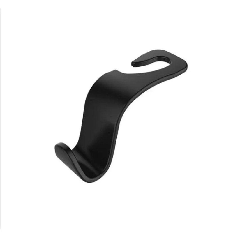 Гачок в автомобіль вішалка на підголовник у машину 1 шт чорний Гачок в автомобіль вішалка на підголовник у машину 1 шт чорний