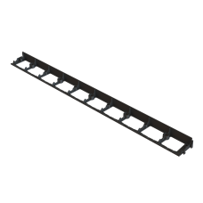 Бордюр ландшафтний пластиковий H38 L1000 чорний