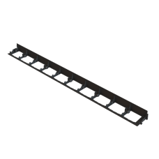 Бордюр ландшафтний пластиковий H45 L1000 чорний