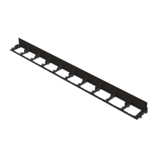 Бордюр ландшафтний пластиковий H58 L1000 чорний