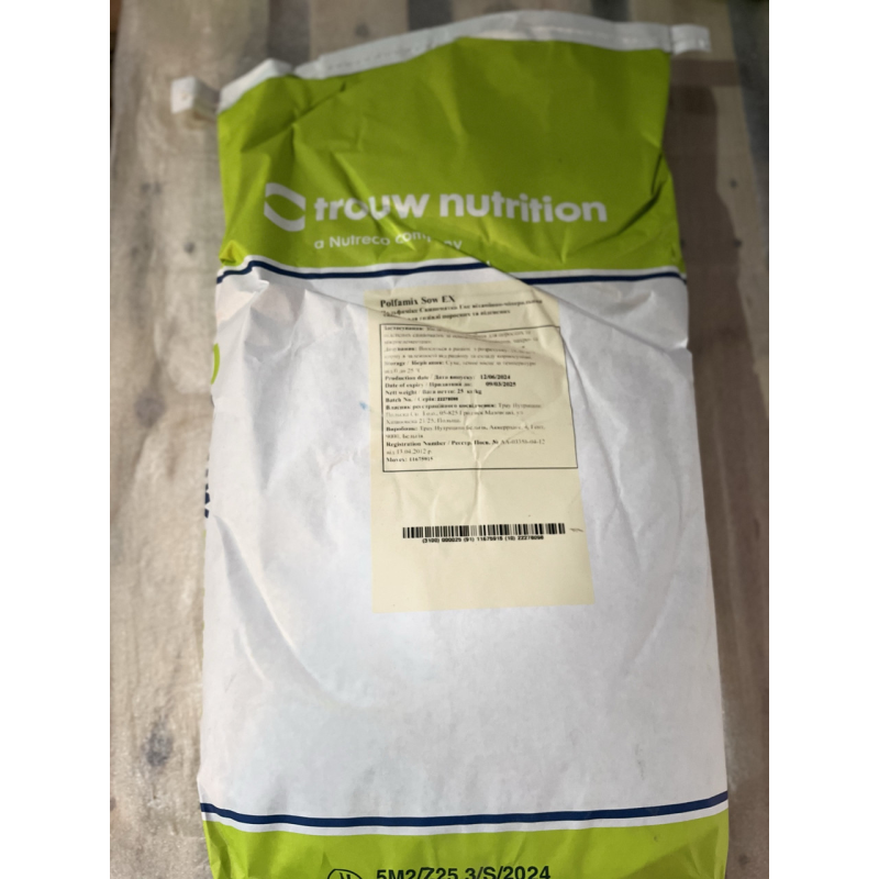 Польфамікс Polfamix Свиноматка екстра 2,5% премікс для свиноматок 25кг (Trouw Nutrition, Бельгія)