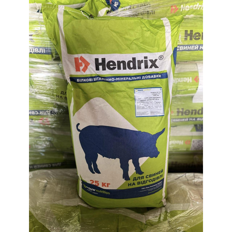 Білково мінерально вітаміна добавка 12,5% БМВД Стандарт 60-110кг Hendrix 25кг (Trouw Nutrition, Україна)