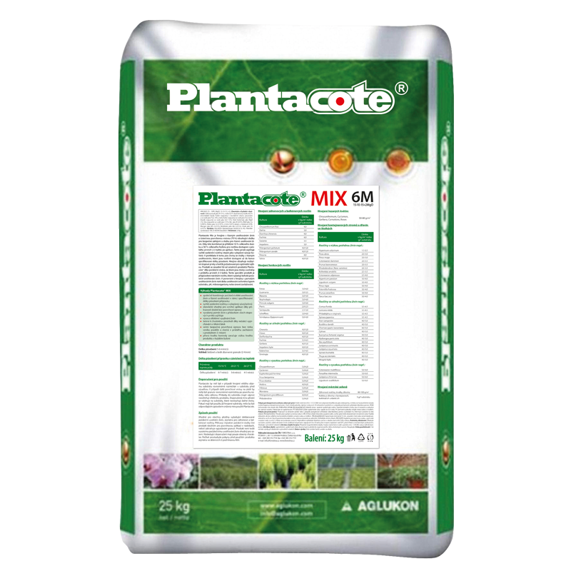 Добриво Плантакот Plantacote MIX 6М (15-10-15+2MgO+5S+ME), мішок 25 кг