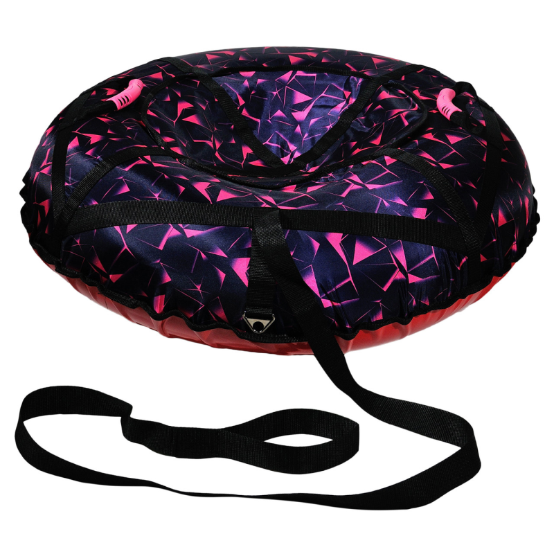 Тюбінг 100 см “Рожевий лід“ (Оксфорд) плюшка для снігу