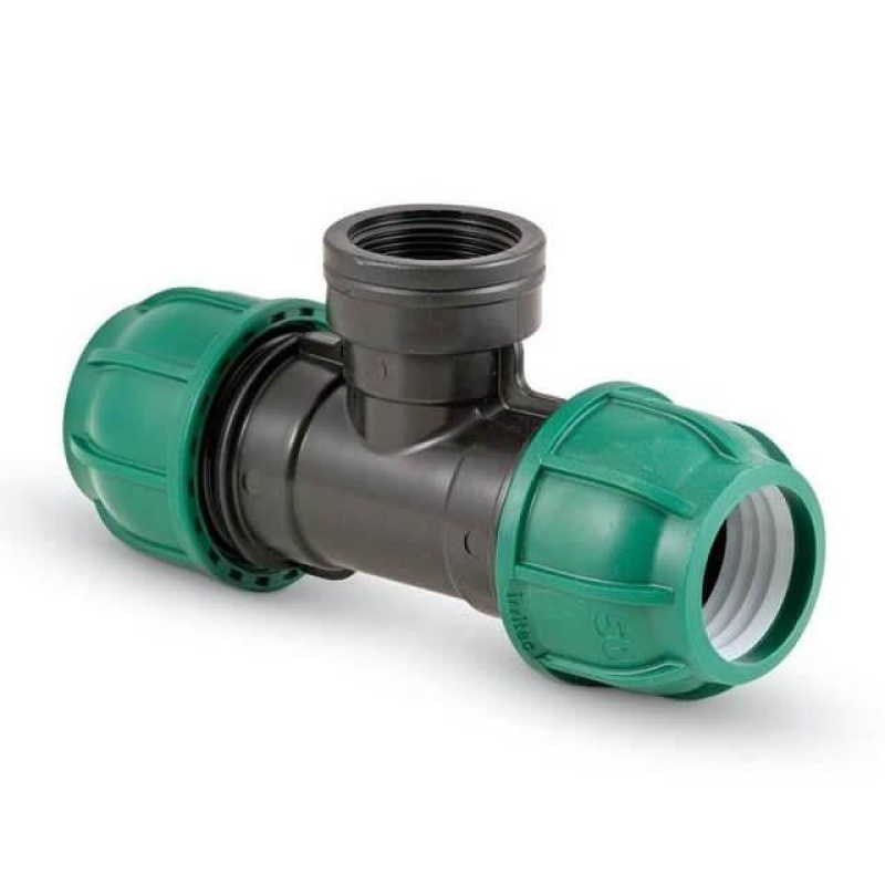 Трійник з внутрішнім різьбленням, внутрішня різьба Irritec 32×3/4“x32