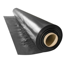 Плівка 60 мкм 3*100 м чорна для мульчування й будівництва поліетиленова
