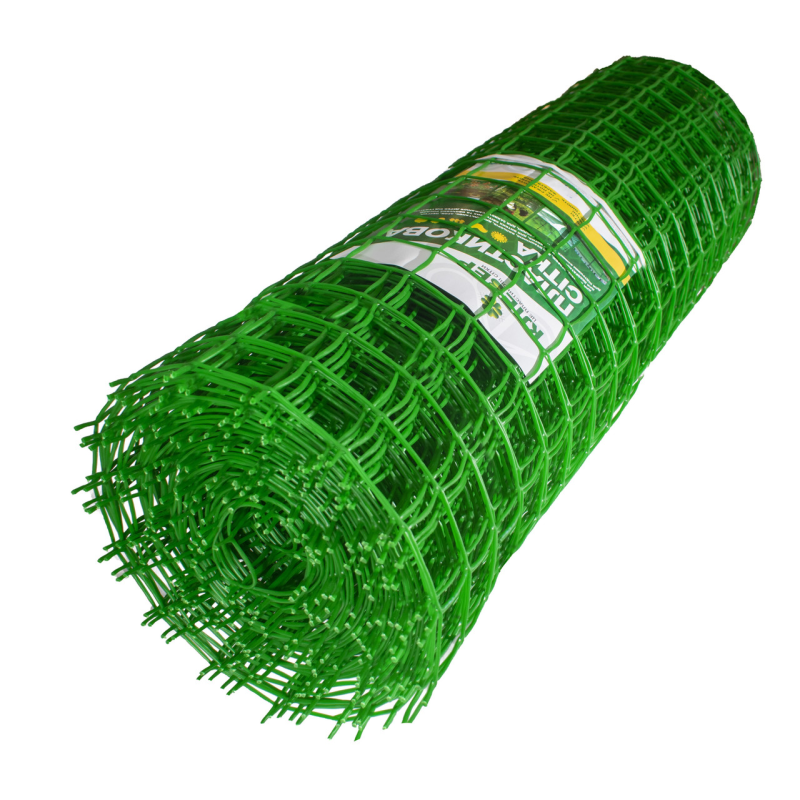 Сітка 50*50 пластмасова 1.0х20 м (зелена) квадрат Сітка 50*50 пластмасова 1.0х20 м (зелена) квадрат