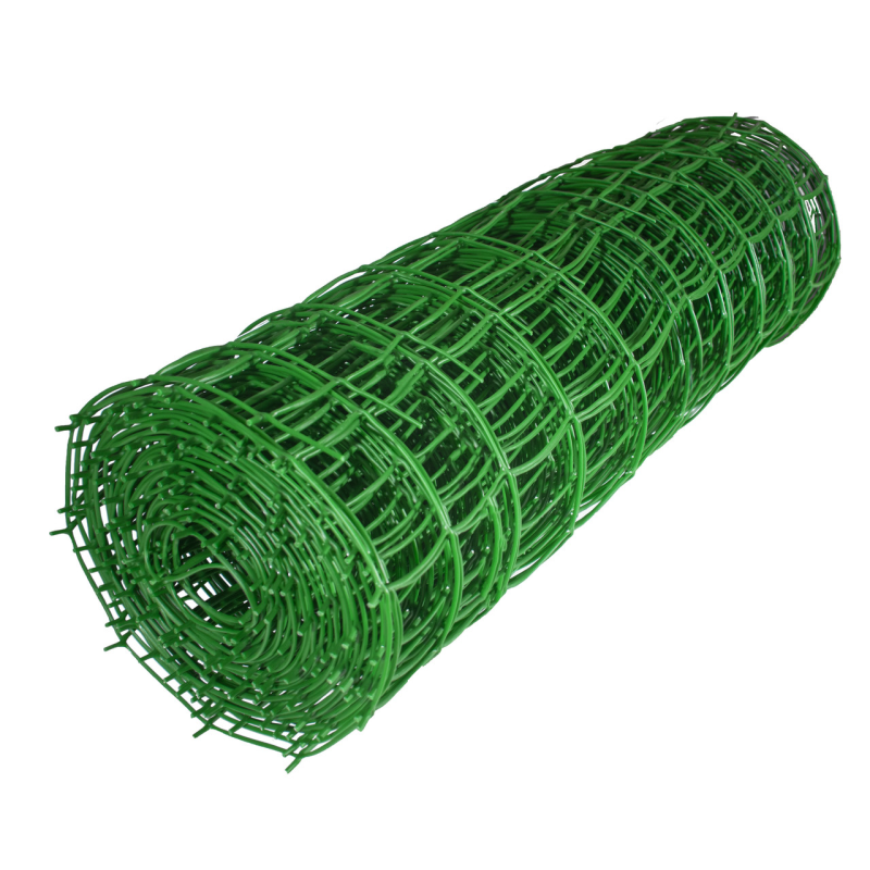 Сітка 95*85 пластикова 1.0х20 м (зелена) квадрат сітка для огорожі Сітка 95*85 пластикова 1.0х20 м (зелена) квадрат сітка для огорожі