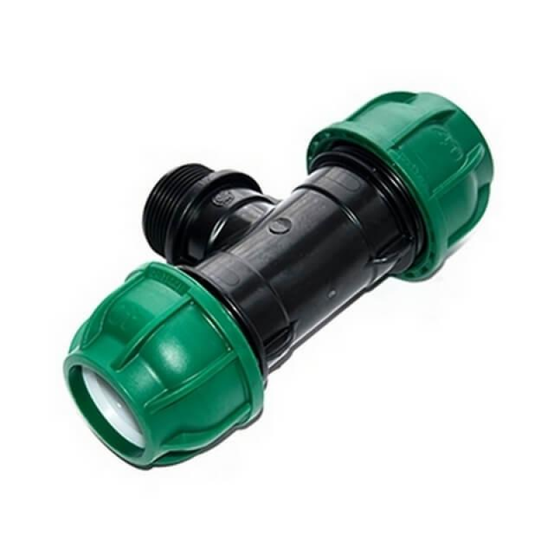 Трійник з зовнішньою різьбою, зовнішня різьба Irritec 32×3/4“x32