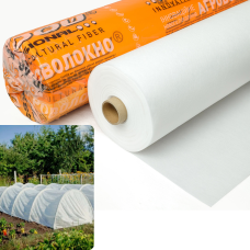 Агроволокно 42 г/м2 2.1 х100 м “Shadow“ (Чехія) 4%білий спанбонд Чехія для теплиць