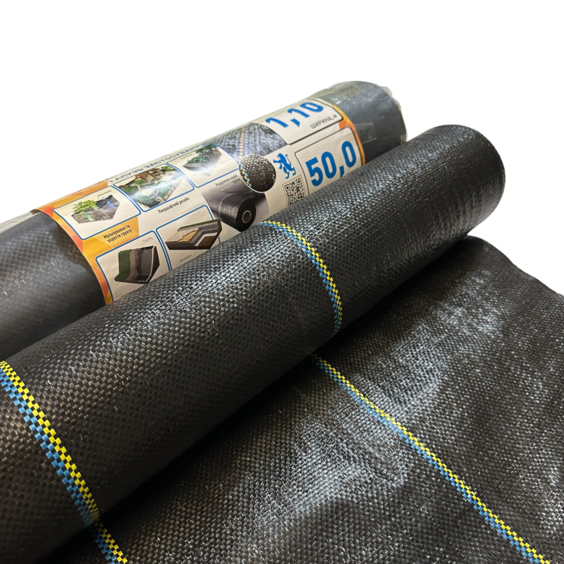 Агротканина 100 г/м2 , 1,1 х 50 м.агрополотно від бур“яну Агротканина 100 г/м2 , 1,1 х 50 м.агрополотно від бур“яну