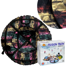 Тюбінг надувні санчата 100 см “берклі“ (Оксфорд, ПВХ) плюшка для снігу