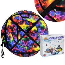 Тюбінг 100 см “Зірка“ (Оксфорд, ПВХ) надувні санчата плюшка для снігу