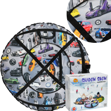 Тюбінг для снігу 100 см “Мерседес“ (Оксфорд, ПВХ) плюшка для снігу