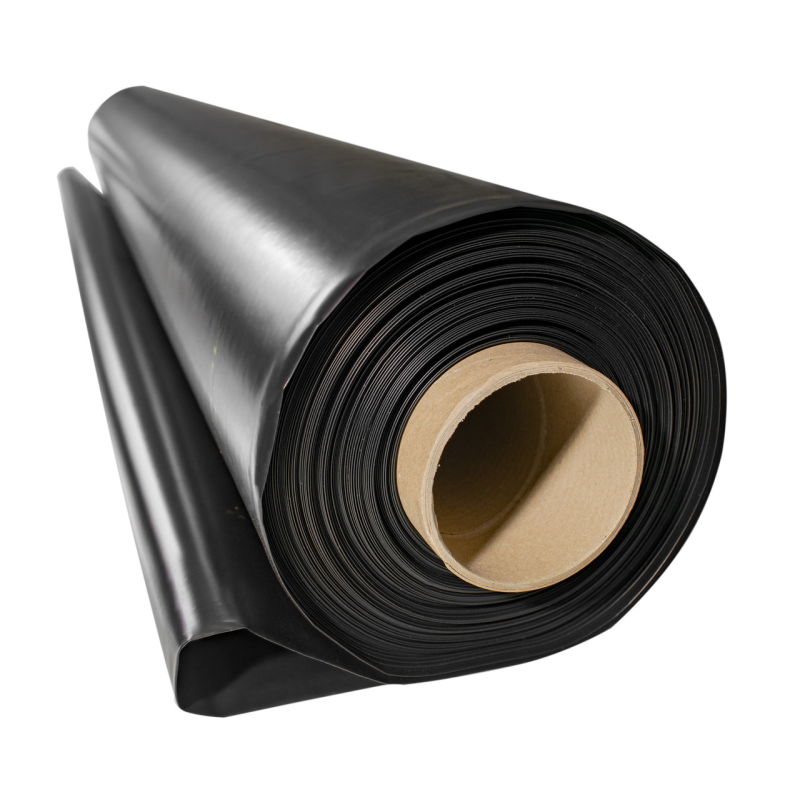 Плівка 150 мкм 3*50м чорна поліетиленова для мульчування грунту Плівка 150 мкм 3*50м чорна поліетиленова для мульчування грунту