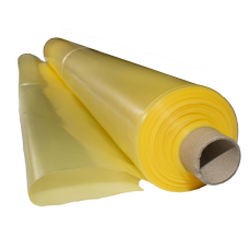 Плівка 90 мкм 6м*50м теплична жовта поліетиленова  “Планета Пластик“ стабілізація 24 місяці