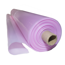 Плівка 150 мкм 12м*50м рожева теплична “Планета Пластик“ UV-6 сезонів