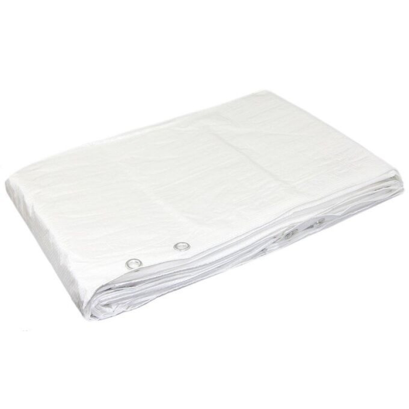 Тент 200 г/м2 4 м*6м білий тент для намету