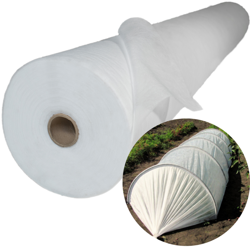 Агроволокно 50 г/м2 біле 1.6 х 100 м “АгроКремінь“ для укриття винограду на зиму