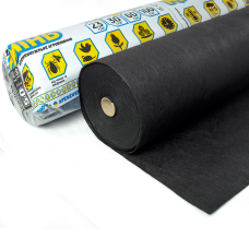 Агроволокно 50 г/м2 1.6 х100м чорне “АгроКремінь“ для мульчування ґрунту