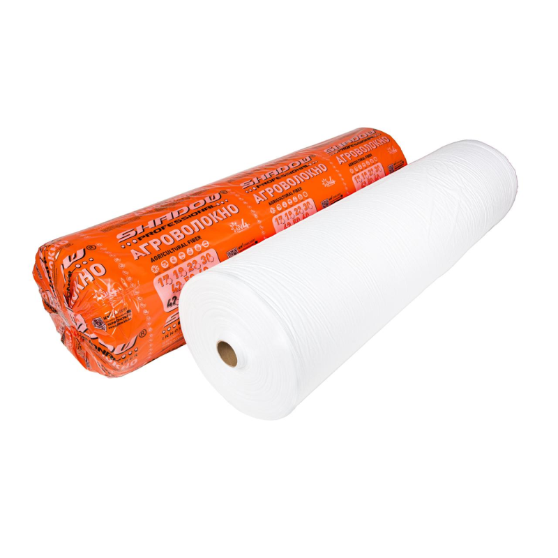 Агроволокно 30 г/м2 12.65м х 50 метрів біле з посиленим краєм “Shadow“ агроволокно для укриття троянд