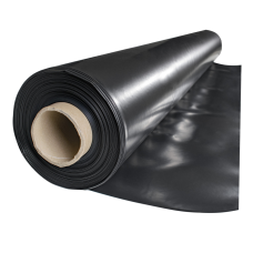 Плівка 150 мкм 6*50 м поліетиленова чорна первинна УФ стабілізована плівка для полуниці