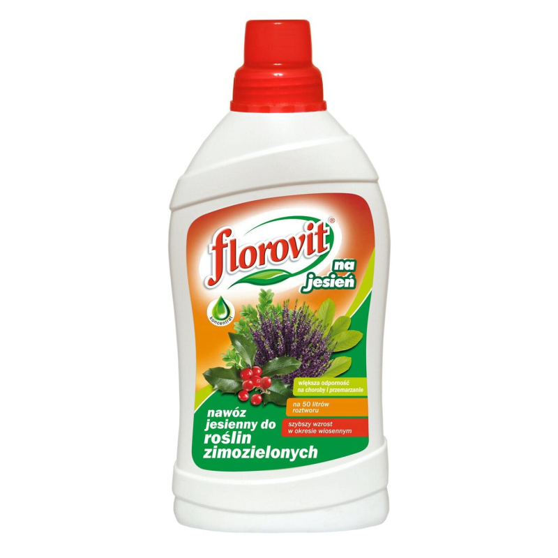 FLOROVIT добриво для вічнозелених осіннє 1л. Флоровіт FLOROVIT добриво для вічнозелених осіннє 1л. Флоровіт