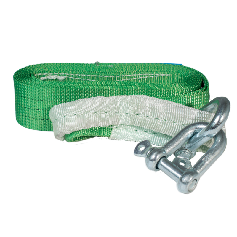 Буксирувальний трос 5 т 4,5 метри автомобільний петля-скоба Буксирувальний трос 5 т 4,5 метри автомобільний петля-скоба