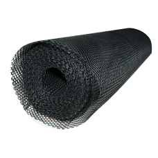 Сітка садова 6*8  2м*30 м від кротів пластикова чорна Сота