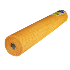 Сітка скловолоконна 160 г/м2 1 м х 50м  помаранчева штукатурна WORKS