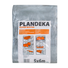 Тент 160 г/м2 5мх6м поліпропіленовий “PLANDEKA“ тент садовий