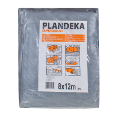 Тент 160 г/м2 8мх12м тарпауліновий “PLANDEKA“ для захисту від вітру та дощу