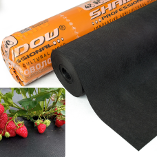 Агроволокно 50 г/м2 1,6 х 50 м чорне “Shadow“ (Чехія) 4% для мульчі, для полуниці