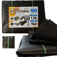 Агротканина 100 г/м2 1.7х10 метрів Shadow пакетована