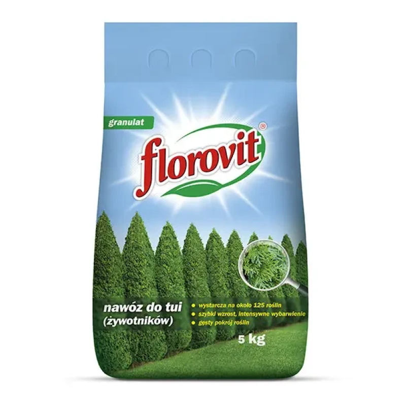 FLOROVIT для туй та хвойних рослин 5кг Флоровіт