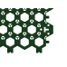 Модуль геопокриття пластиковий HexPave темно-зелений Модуль геопокриття пластиковий HexPave темно-зелений
