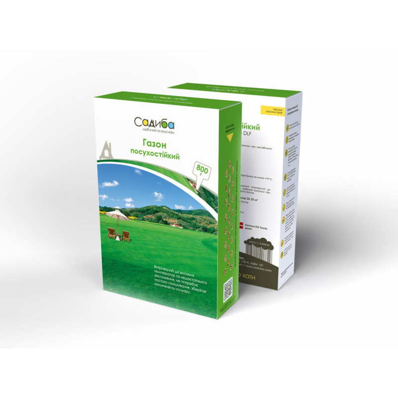 Газонна трава DLF посухостійка DROUGHT-RESISTANT SDB – 800г.