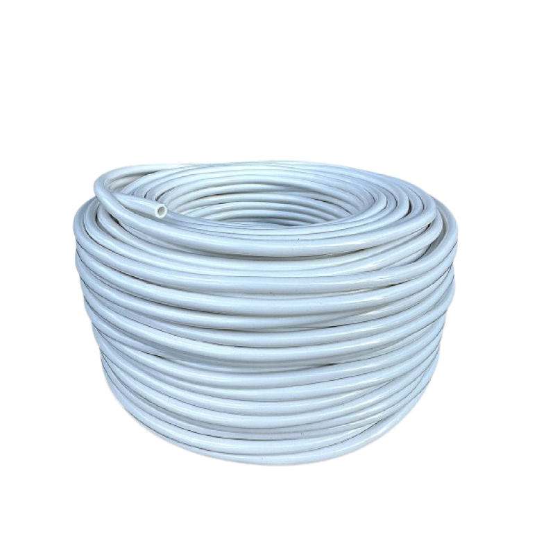 Крапельна трубка Presto-PS біла для крапельниць мікроджет діаметр 5*1,5 мм, довжина 100 м (PVH 5B)