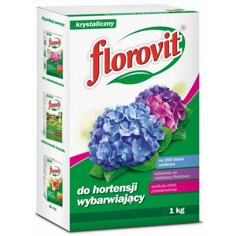 FLOROVIT добриво що надає колір гортензії 1кг. Флоровіт FLOROVIT добриво що надає колір гортензії 1кг. Флоровіт