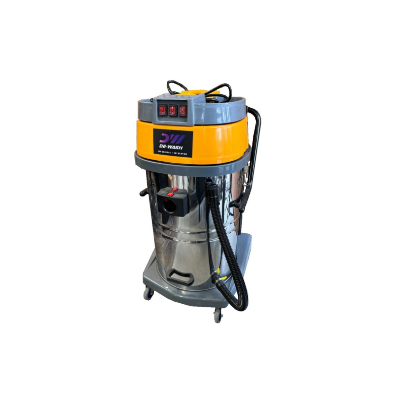 Пилосос 3-х турбінний De-Wash 4500, 80L
