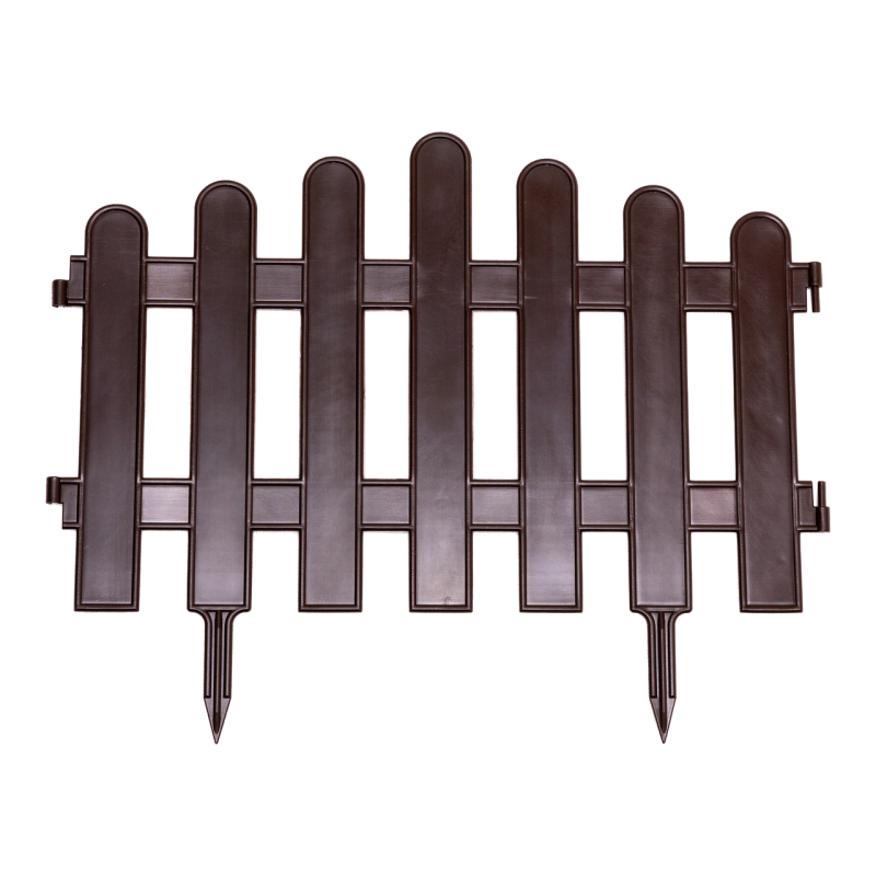 Паркан декоративний коричневий 39,5 см × 27 см Паркан декоративний коричневий 39,5 см × 27 см