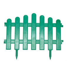 Паркан декоративний зелений 39,5 см × 27 см