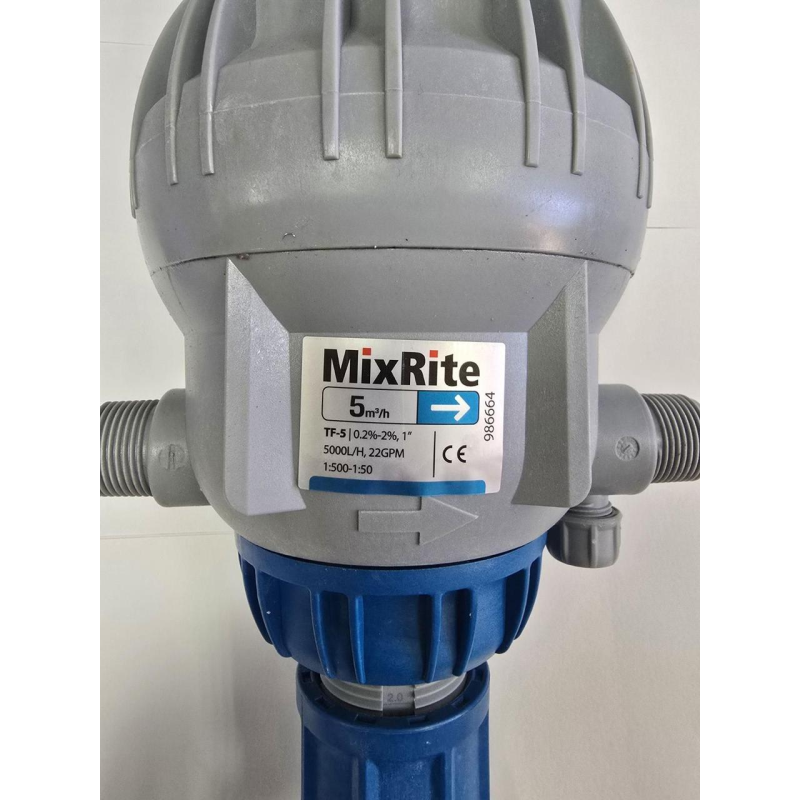 Медікатор, дозотрон, дозатор з концентрацією 0,2% - 2% Mix-Rite TF5 LFR (потік 5000л/год) Tefen