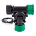 Електромагнітний клапан для поливу 24В, з накидними гайками, Irritec VPN 1“ з регулюванням потоку