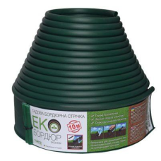 Екобордюр Економ 10 м (зелений) Gartec