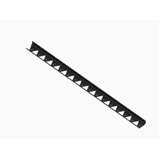 Бордюр тротуарний пластиковий H62 1,5 м чорний