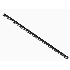 Бордюр тротуарний пластиковий H62 3 м чорний