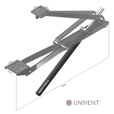 Автоматичний віконний відкривач для теплиць UNIVENT (оригінал)