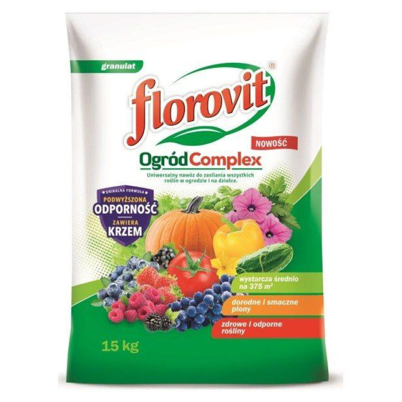 FLOROVIT комплексне добриво Сад Complex 15кг Флоровіт
