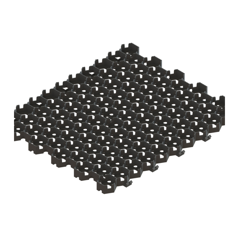 Модуль геопокриття пластиковий HexPave чорний Модуль геопокриття пластиковий HexPave чорний